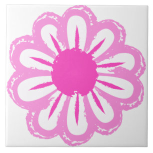Carreau Joli motif floral de fond