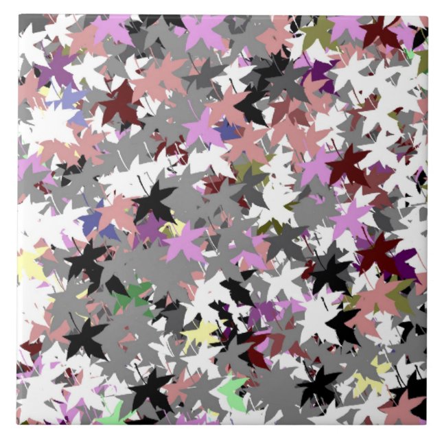 CARREAU JOLIE FEUILLES D'ARBRE (Devant)