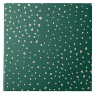 Carreau Jolie Polka dot motif tuile aléatoire