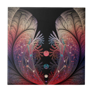 Carreau Jonglage Abstrait Moderne Fantaisie Art Fractal