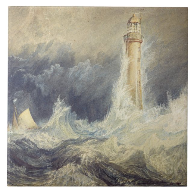 Carreau Joseph Mallord William Turner - Bell Rock (Devant)