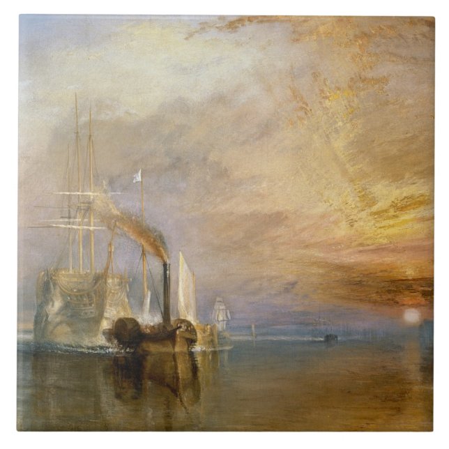 Carreau Joseph Mallord William Turner | le Temer de combat (Devant)