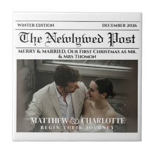 Carreau Journal Merry and Married Accents de vacances Phot