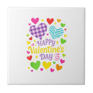 Carreau Joyeuse Saint-Valentin - Cœurs Amour