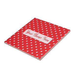 Carreau Joyeuse Saint-Valentin Moderne Motif d'Amour