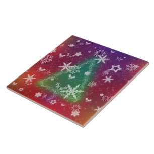 Carreau Joyeux Carrelage décoratif de Noël / Trivet