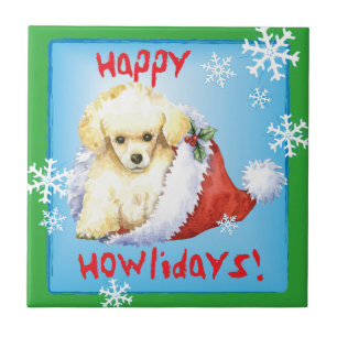 Carreau Joyeux Howlidays Toy Poodle