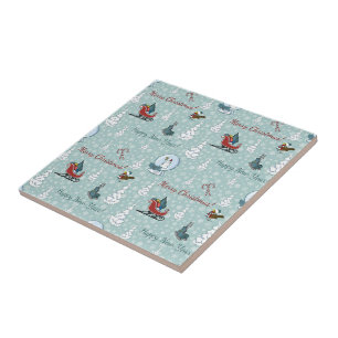 Carreau Joyeux motif de Noël