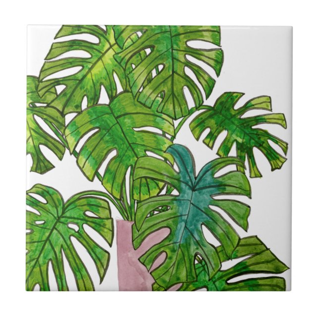 Carreau Jungle pointillée I (Devant)