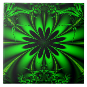 Carreau Jungle verte