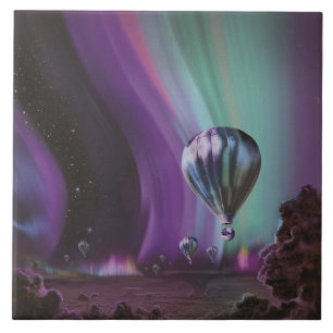 Carreau Jupiter Travel by Hot Air Balloon Bighty Aurora