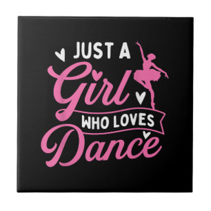 Carreau Juste Une Fille Qui Aime La Danse - Danseuse Amant