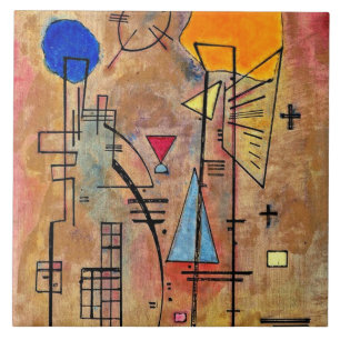 Carreau Kandinsky - Eins Zwei, célèbre peinture