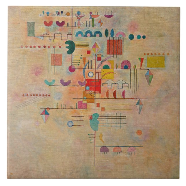 Carreau Kandinsky - Parfum gracieux (Devant)