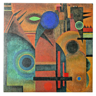 Carreau Kandinsky - Silence Brown