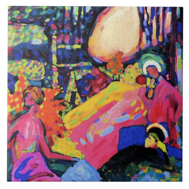 Carreau Kandinsky - Son blanc (Devant)