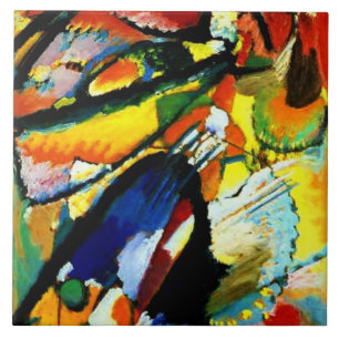 Carreau Kandinsky - Un ange du jugement Dernier, 