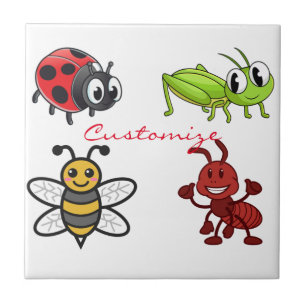 Carreau Kawaii Insectes Thunder_Cove