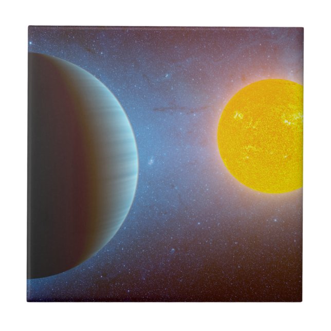 Carreau Kepler-10 Star System. (Devant)