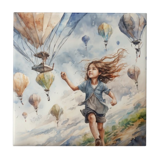 Carreau kite volant (Devant)