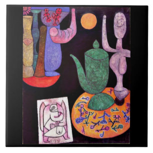 Carreau Klee - Sans titre, vie morte, 1940.