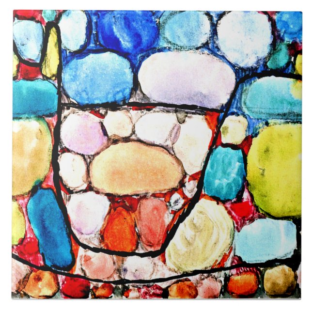 Carreau Klee - Trésor au-dessus du sol (Devant)