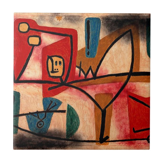 Carreau Klee - Ubermut Exubérance, (Devant)