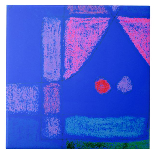 Carreau Klee - Une petite chambre à Venise (Devant)