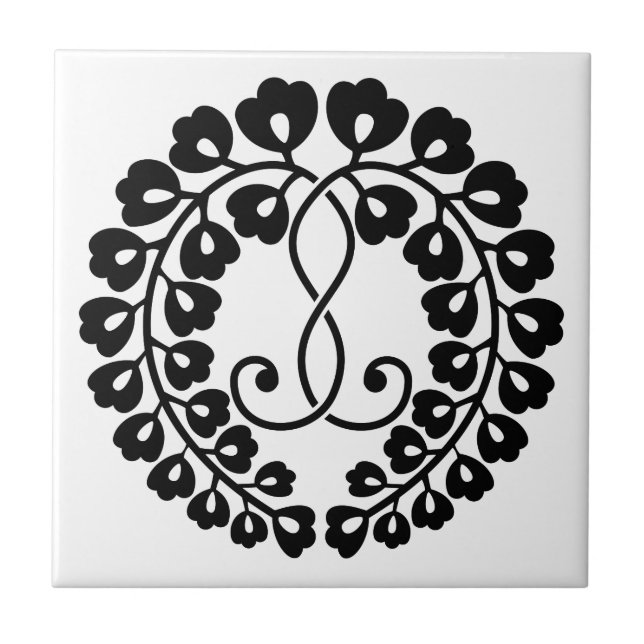 Carreau Kujo wisteria (Devant)