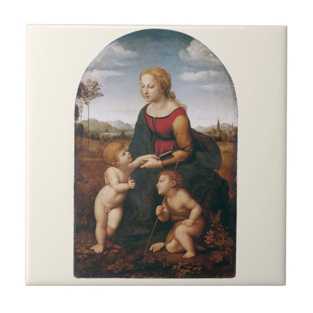 Carreau La Belle Jardinière par Rapahel (Devant)