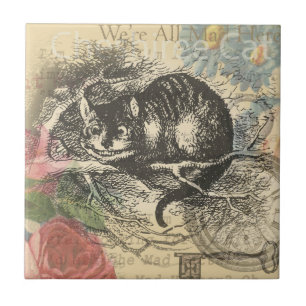 Carreau La chenille du Pays des Merveilles d'Alice : Tenni