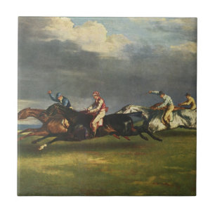 Carreau La course Epsom Derby Horse