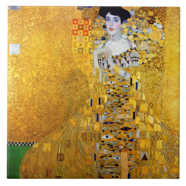Carreau La Dame en or, Gustav Klimt (Devant)