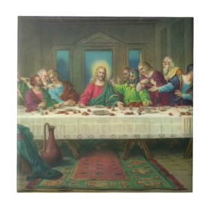 Carreau La Dernière Cène Originaire de Léonard de Vinci