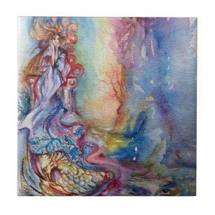 Carreau LA FEMME DU LAC, La Magie et le Mystère