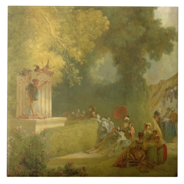 Carreau La fête au Saint-Nuage, coordonnée du spectacle de (Devant)