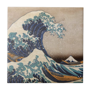 Carreau La Grande Vague au large de Kanagawa