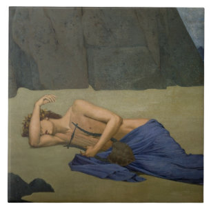 Carreau La lamentation d'Orphée