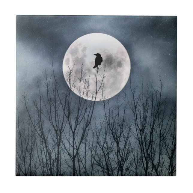 Carreau La lueur d'une Pleine lune (Devant)