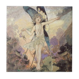 Carreau "La magie de la toile" Fairy Art de Charles Rob