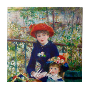Carreau La mère et l’enfant de Renoir