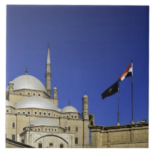 Carreau La mosquée de Muhammad Ali à la Citadelle, aussi