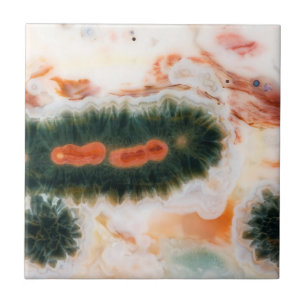 Carreau La pierre de jasper de l'océan à Madagascar