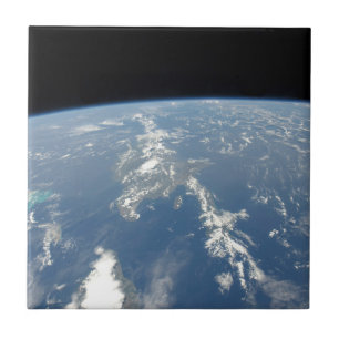 Carreau La Poussière Saharienne Frappant Vers L'Ouest Dans