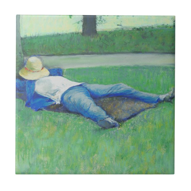 Carreau La Siesta (par Gustave Caillebotte) (Devant)