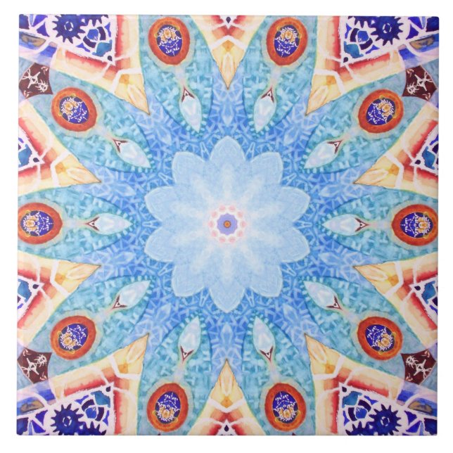 Carreau La tuile de Gaudi (Devant)