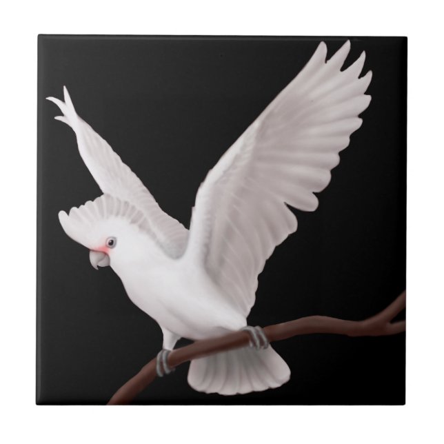 Carreau La tuile de perroquet de cacatoès de Goffins (Devant)