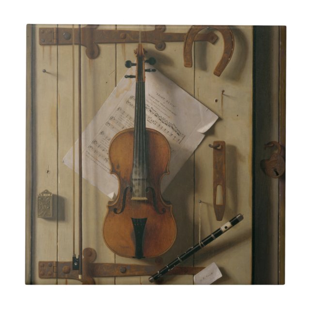Carreau La vie, violon et musique toujours (Devant)