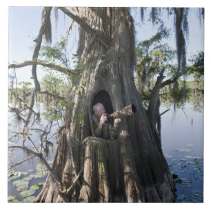 Carreau Lac Caddo, affût de chasse