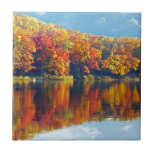Carreau Lac d'automne